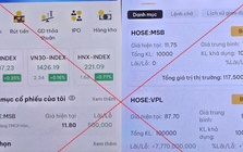 Ham lãi suất 777% đầu tư vào cổ phiếu, người phụ nữ bị lừa 4 tỉ đồng