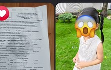 Con gái lớp 2 làm đề thi lớp 10 được 9,75 điểm, mẹ vẫn khiêm tốn "chưa ra biển lớn": Màn khoe con khiến MXH dậy sóng