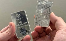Giá bạc thỏi trong nước bật tăng mạnh gần 4%