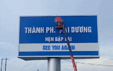 VIDEO tấm biển nổi tiếng ở Hải Dương gỡ xuống, hội 34 xúc động: Dù Hải Dương hay Hải Phòng, quê hương vẫn ở đó!