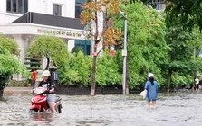 Thành phố Bắc Giang chìm trong 'biển nước'