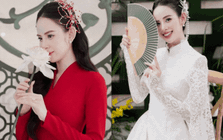 Cận visual nét căng của "Kim Tae Hee Việt Nam" trong lễ ăn hỏi với thiếu gia, 1 chi tiết đậm chất hào môn gây chú ý
