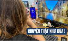 "Từ ngày các cháu học sinh nghỉ hè, công ty tôi cứ đang làm việc lại vang lên những... tiếng thì thầm!"