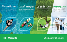 “Chọn Xanh cho Khỏe” với loạt sản phẩm bảo hiểm mới từ Manulife