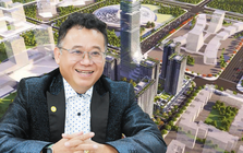 Kinh Bắc của ông Đặng Thành Tâm vừa khởi công dự án có 9 tòa tháp nằm bên bờ sông Cấm, có tòa lên đến 40 tầng cao bậc nhất thành phố Cảng