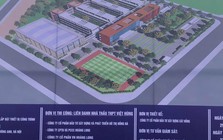 Quá vui: Sang năm Hà Nội có thêm 1 trường THPT mới, hiện đang xây, dự kiến tháng 4 năm sau sẽ hoàn thành!