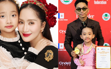 Con gái Khánh Thi và Phan Hiển 7 tuổi trổ nét xinh yêu như công chúa, vừa xuất sắc giành HCV dancesport