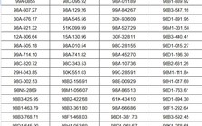 90 chủ xe máy, ô tô vượt đèn đỏ có biển số sau nhanh chóng nộp phạt nguội theo Nghị định 168