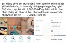 Vụ khách hút thuốc làm thủng đệm, bị phạt 4,8 triệu đồng: Chủ khách sạn ở Cửa Lò nói gì?