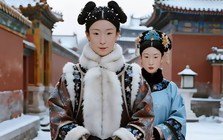 AI phục dựng 2 hoàng hậu của Càn Long đẹp ngỡ ngàng, cảnh “xuyên không” về Tử Cấm Thành gây bão mạng