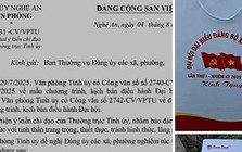 Bí thư xã nói gì về việc mua quà tặng đại biểu dù có lệnh dừng của tỉnh? Bí thư xã nói gì về việc mua quà tặng đại biểu dù có lệnh dừng của tỉnh?