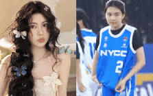 Hạt Dẻ nhà MC Quyền Linh visual xinh hết nấc ở chung kết bóng rổ, biểu cảm thiếu nữ tuổi 17 thẹn thùng gây sốt!