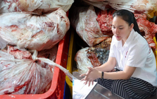 Đồng loạt khám xét 3 nhà kho của "trùm thực phẩm giả" Vũ Thị Hường: Hàng chục tấn thịt bốc mùi hôi thối