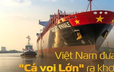 Siêu tàu "Made by Vietnam" trọng tải 7.990 tấn vừa hạ thủy thành công: Ngành đóng tàu Việt vươn xa