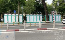 Các điểm nhà vệ sinh công cộng phục vụ Chương trình nghệ thuật tối 15/8 tại Hà Nội