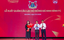 Con gái sinh năm 2001 của bầu Thụy làm Chủ tịch CLB bóng đá Ninh Bình: Từng làm Tổng giám đốc Thaispace, nhận bằng khen của cựu Tổng thống Mỹ Barack Obama