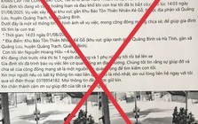 Bịa đặt chuyện bắt cóc trẻ em để trục lợi từ thiện ở Hà Tĩnh Bịa đặt chuyện bắt cóc trẻ em để trục lợi từ thiện ở Hà Tĩnh