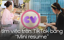 Xu hướng mới giúp giới trẻ săn việc cực đỉnh: Đăng "CV mini" lên TikTok, trúng việc không ngờ