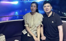 Chủ tịch Hà Nội FC tung ảnh tình tứ bên Hoa hậu Đỗ Mỹ Linh giữa đêm, visual "nàng dâu hào môn" gây sốt!