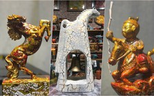 Nghệ nhân chế tác 2026 chú ngựa 'Gióng' đón chào Tết Bính Ngọ