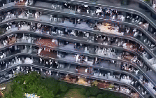 Cận cảnh khu dân cư lớn nhất thế giới, ai nhìn cũng phải thốt lên 2 chữ: Tiền đình!