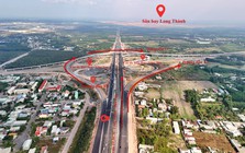 Hai siêu nút giao nối cao tốc với sân bay Long Thành tăng tốc về đích