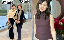 57 tuổi vẫn da mịn tóc dày nhờ bí quyết chăm sóc "bí truyền" tôi học từ mẹ 83 tuổi