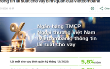Vietcombank, BIDV tăng lãi suất cho vay