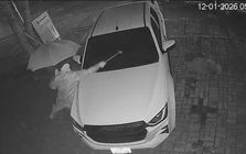 Truy tìm người đập phá ô tô ở Nghệ An