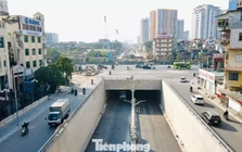 Diện mạo hầm chui 778 tỷ đồng ở cửa ngõ Hà Nội trước ngày về đích