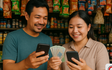 Hộ kinh doanh đăng kí tên chồng nhưng tiền chuyển vào tài khoản của vợ thì có vi phạm không? - Thuế TP.HCM trả lời