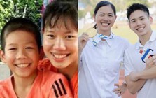 Hot rần rần ảnh chị em Ánh Viên - Quang Thuấn ngày ấy - bây giờ