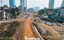 Toàn cảnh tuyến Vành đai 1 đoạn Hoàng Cầu – Voi Phục ngày thông xe kỹ thuật