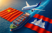 Tăng nhập, giảm xuất - Campuchia ngày càng phụ thuộc hàng Trung Quốc: Những con số 'biết nói'