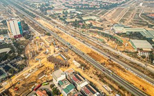 Toàn cảnh nút giao gần 2.400 tỷ đồng ở Hà Nội nhìn từ trên cao