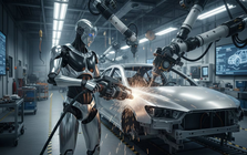 Robot lắp ráp ô tô trong 1 phút, 'nhà máy tối' mọc khắp nơi - chuyên gia dự báo đáng sợ: 'công nhân nhà máy sẽ thất nghiệp hàng loạt, chậm nhất đến năm 2030'