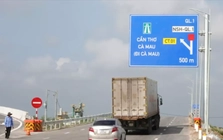 Tuyến cao tốc Hậu Giang - Cà Mau chính thức thông xe từ trưa 19/1