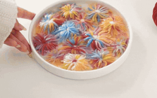 Độc đáo món "pháo hoa nở rộ" đang khiến chị em "phát sốt" vì quá đẹp, ăn vào vận may bùng nổ cả năm