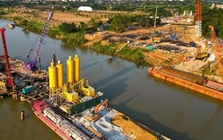 DN thi công cầu Bãi Cháy với công nghệ phức tạp, chưa từng có ở Việt Nam trúng thi công cầu vượt sông Hồng, nối khu phố cổ với Long Biên