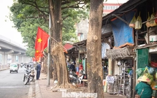 Phố Cầu Mới thông thoáng bất ngờ sau khi 'xóa sổ' chợ tự phát