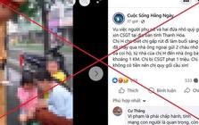 Hình ảnh người mẹ và 2 con nhỏ quỳ gối cầu xin CSGT Thanh Hóa là bịa đặt, vu khống