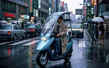 Honda Cabina: siêu phẩm xe tay ga có mái che và gạt nước thập niên 90 thách thức mọi giới hạn vật lý