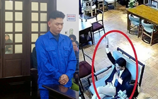 Dáng vẻ khác lạ của "tổng tài" chỉ đạo đánh nhân viên quán cà phê trong phiên toà xét xử chiều 27/1