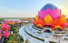 Một doanh nghiệp bánh pía xây liên hoa bảo tháp 3 tầng ở Cần Thơ