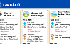 [Infographic] - Chi tiết bảng giá đất lần đầu áp dụng từ ngày 1-1 tại TP HCM