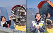 Clip nhóm bạn trẻ lau gương cầu lồi trên đèo Mã Pì Lèng hút 2,3 triệu lượt xem