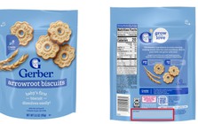 Nóng: Thu hồi bánh ăn dặm cho trẻ Gerber của Nestlé do bột làm bánh không an toàn