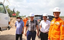 Về đích công trình đường dây 110kV Trần Đề - Trạm 220kV Sóc Trăng tại Cần Thơ