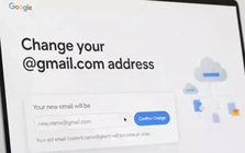 Cách để người dùng có thể thay đổi địa chỉ Gmail mà không lo mất dữ liệu