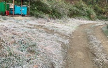 VIDEO: Băng giá xuất hiện tại một tỉnh miền Trung khi nhiệt độ xuống âm 5 độ C